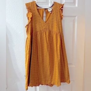 Target - Knox Rose marigold yellow dress